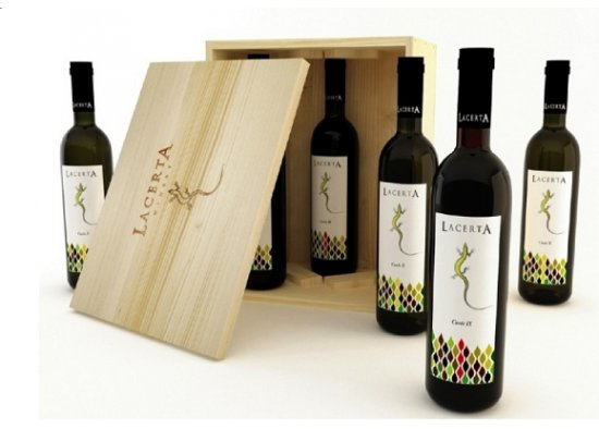 LACERTA. 6 STICLE CUVEE X + CUTIE DIN LEMN, vin alb, lacerta, cuvee x, cutie din lemn, vin romanesc