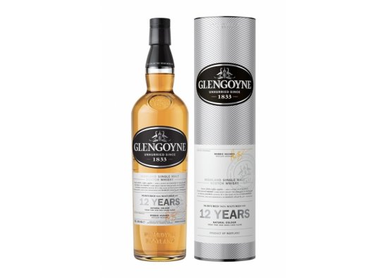GLENGOYNE 12 YEARS OLD, glengoyne, whisky, whiskey, single malt scotch